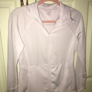 Athletic zip up top, lavender